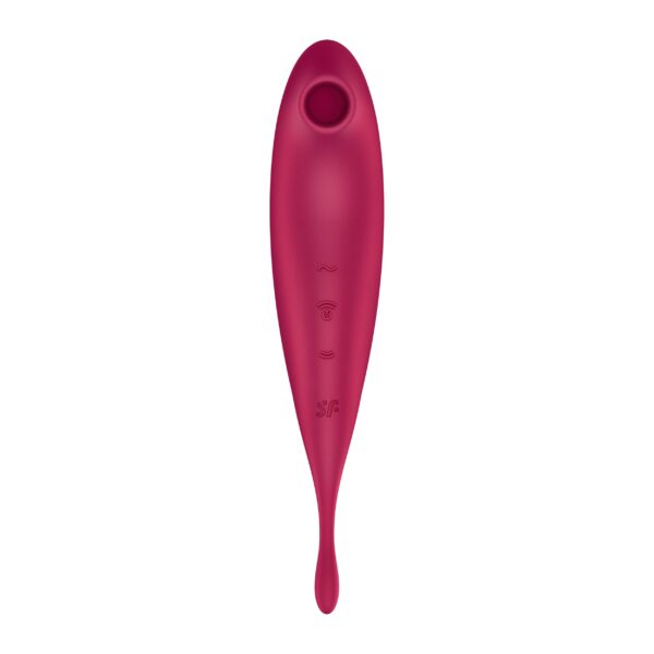 Satisfyer Twirling Pro Connect App - Donker Rood - Afbeelding 3