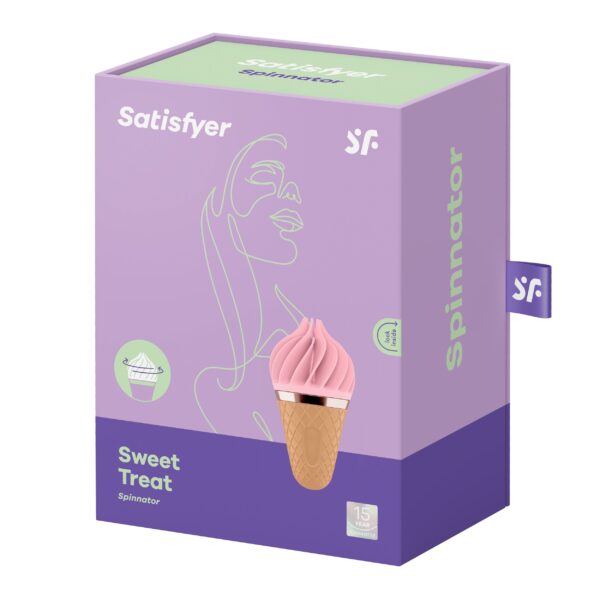 Satisfyer Sweet Treat Spinnator Vibrator - Roze - Afbeelding 3