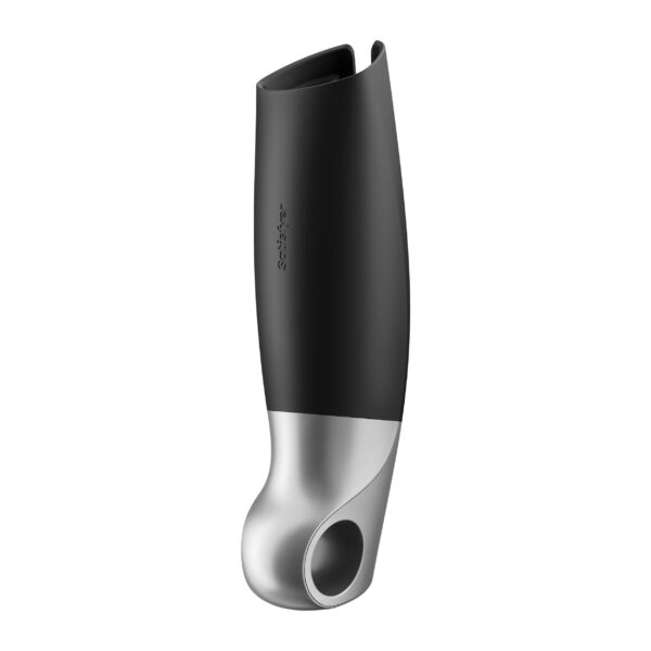 Satisfyer Power Masturbator+ Connect App - Zwart/Zilver - Afbeelding 4
