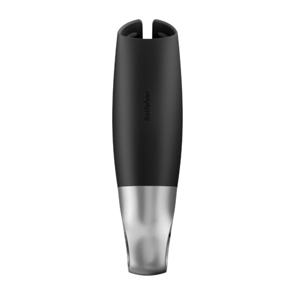 Satisfyer Power Masturbator+ Connect App - Zwart/Zilver - Afbeelding 5