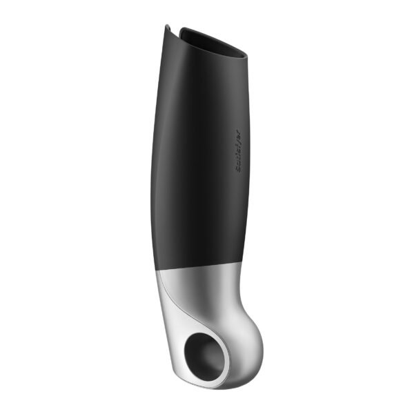 Satisfyer Power Masturbator+ Connect App - Zwart/Zilver - Afbeelding 9
