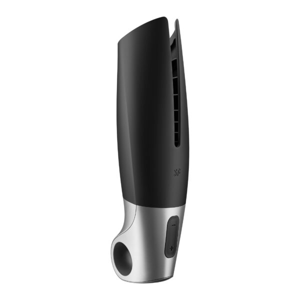 Satisfyer Power Masturbator+ Connect App - Zwart/Zilver - Afbeelding 8