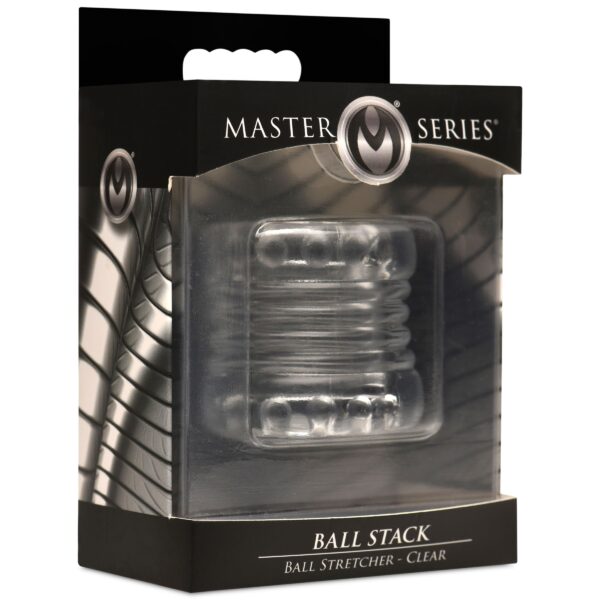 XR Brands - Ball Stack Ball Stretcher - Transparant - Afbeelding 14