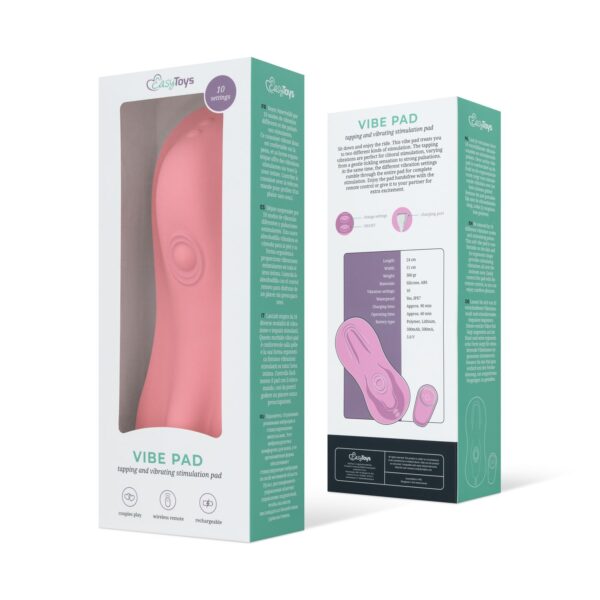 Vibe Pad Tappend en Trillend - Roze - Afbeelding 2