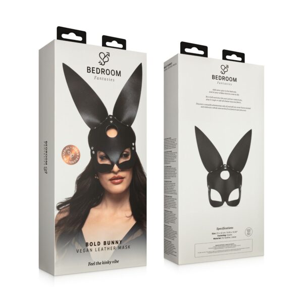 Bedroom Fantasies - Bold Bunny Masker - Zwart - Afbeelding 3