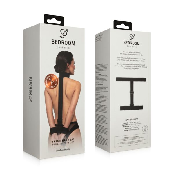 Bedroom Fantasies - Soft Straps Arm- en Nekboeien - Zwart - Afbeelding 3