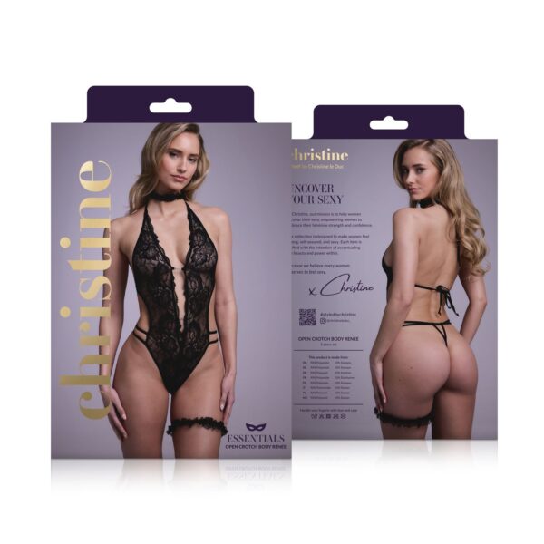 Open kruis Body-Set Renee - zwart - Afbeelding 13