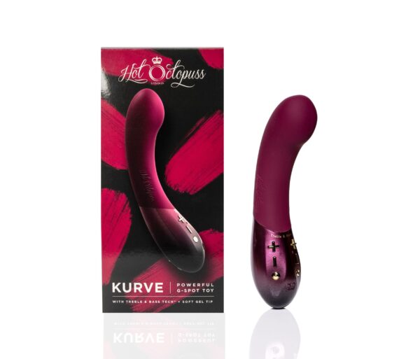 Hot Octopuss Kurve G-spot Vibrator - Plum - Afbeelding 13