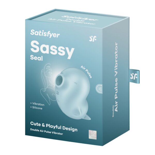 Satisfyer Sassy Seal Air Pulse Vibrator - Afbeelding 6