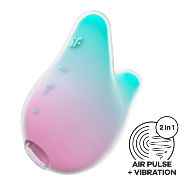 Satisfyer Mermaid Vibes - Mint/Roze - Afbeelding 2