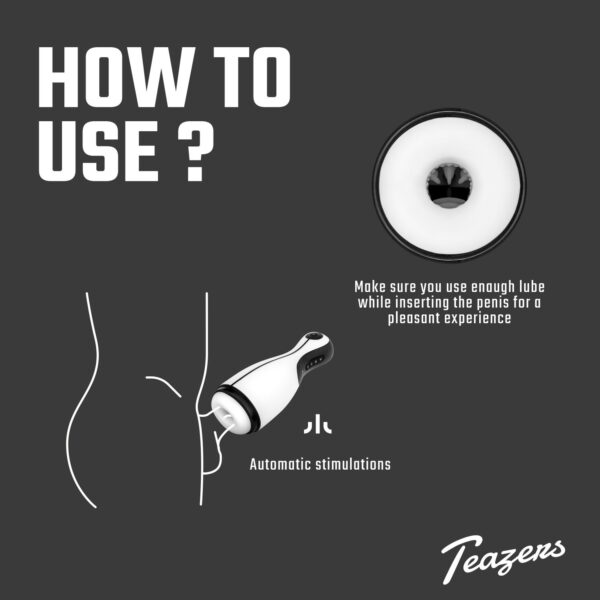 Teazers Automatische Masturbator - Afbeelding 3