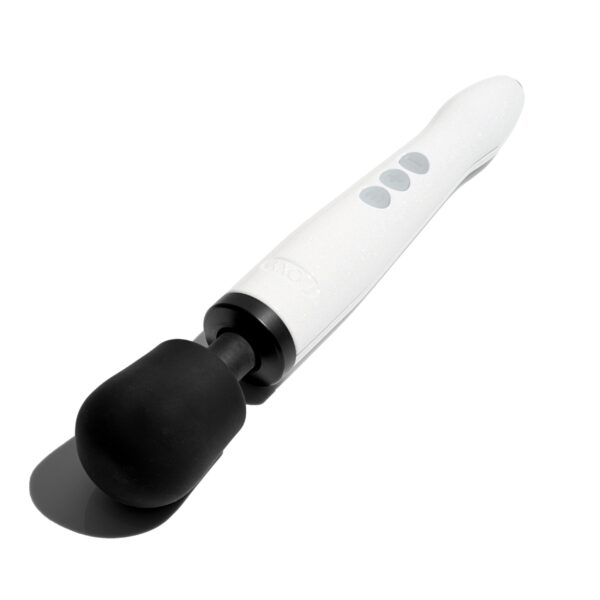 Doxy - Die Cast R Oplaadbare Wand Massager Stardust - Wit - Afbeelding 3