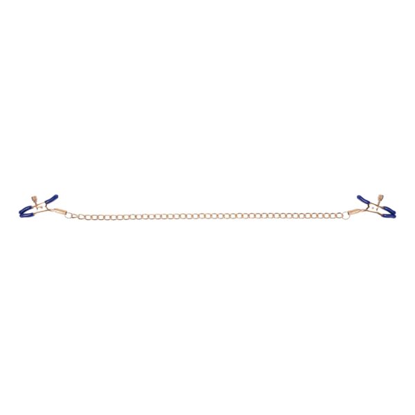 Cougar Tepelklemmen met Ketting - Goud - Afbeelding 4