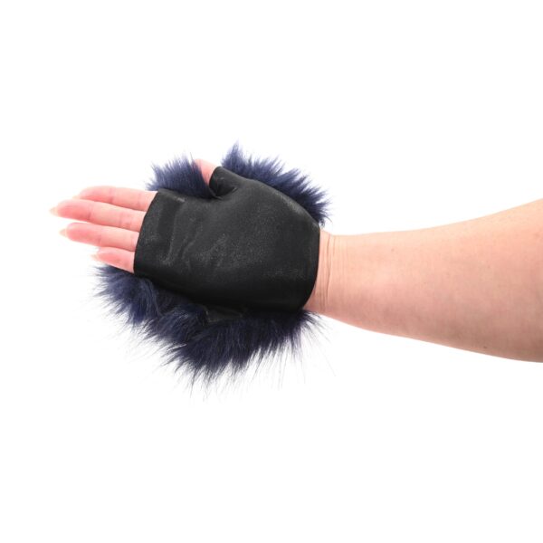 Sportsheets - Cougar Spiked Sensory Handschoen - Blauw - Afbeelding 6