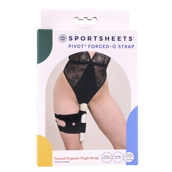 Sportsheets - Pivot 2 in 1 Forced-O Strap - Zwart - Afbeelding 9