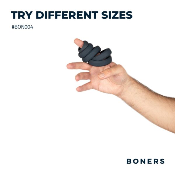 Boners 6-Delige Cockring Set - Afbeelding 9