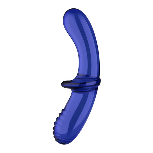 Satisfyer Double Crystal – Lichtblauw - Afbeelding 3