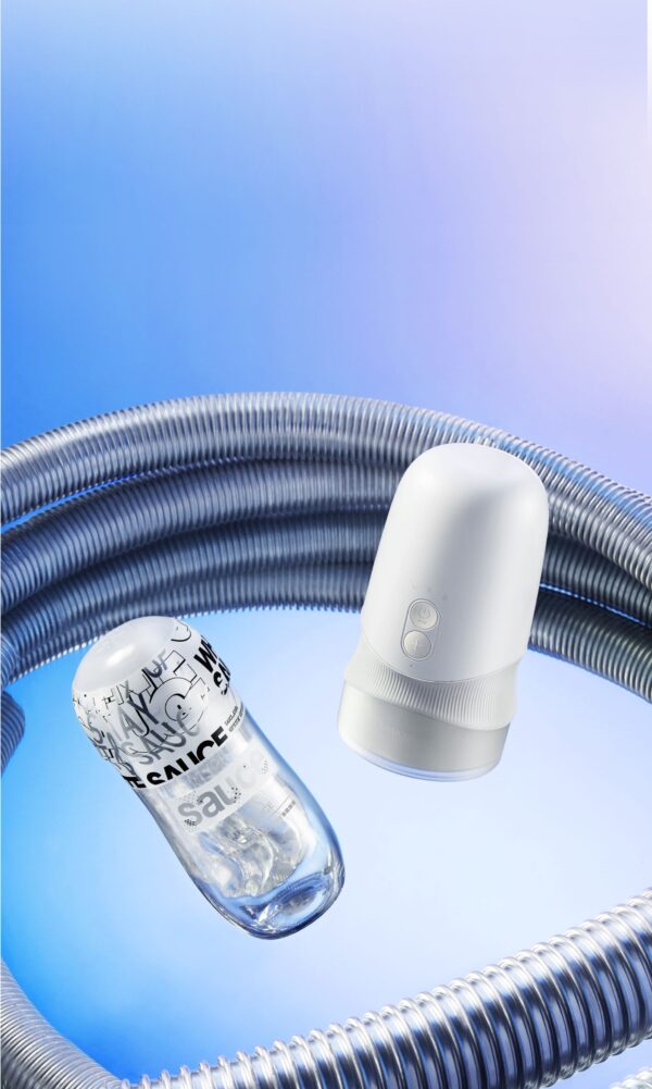 Sauce - Extra Sauce Automatische Masturbator - Wit - Afbeelding 4