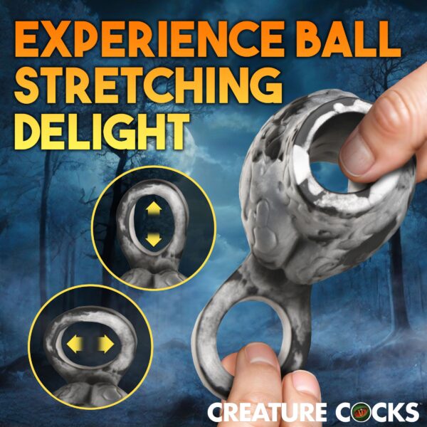 XR Brands - Night Prowler Ballstretcher - Grijs - Afbeelding 15