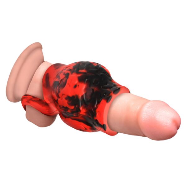 XR Brands - Hell Hound Ballstretcher - Rood - Afbeelding 5