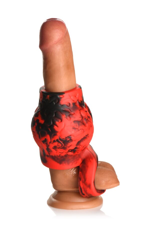 XR Brands - Hell Hound Ballstretcher - Rood - Afbeelding 6