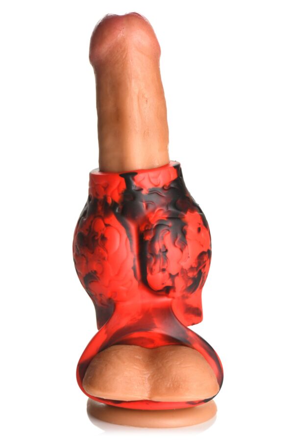 XR Brands - Hell Hound Ballstretcher - Rood - Afbeelding 7