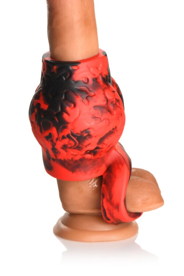 XR Brands - Hell Hound Ballstretcher - Rood - Afbeelding 8