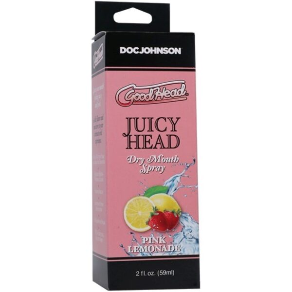 Doc Johnson - GoodHead Juicy Head Dry Mouth Spray - Limonade - 60 ml - Afbeelding 2