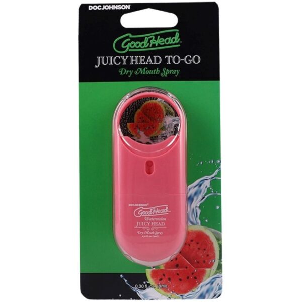 Doc Johnson - GoodHead Juicy Head Dry Mouth Spray ToGo - Watermeloen - 9 ml - Afbeelding 3