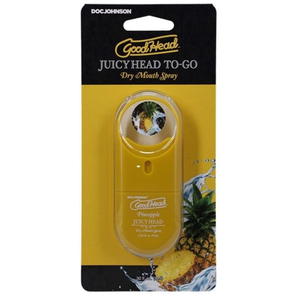 Doc Johnson - GoodHead Juicy Head Dry Mouth Spray ToGo - Ananas - 9 ml - Afbeelding 3