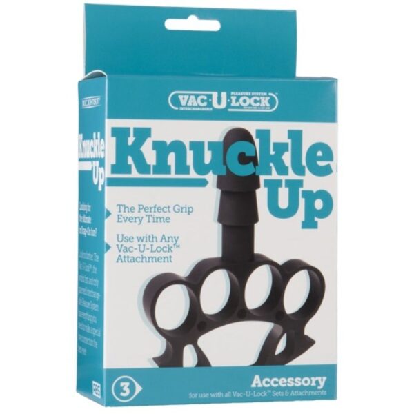 Doc Johnson - VacULock Knuckle Up - Zwart - Afbeelding 4