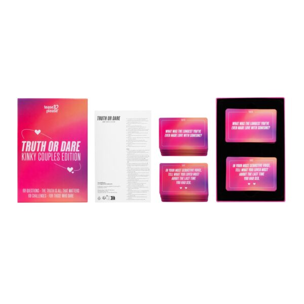 Tease & Please - Truth or Dare Kinky Edition - for couples - Afbeelding 5