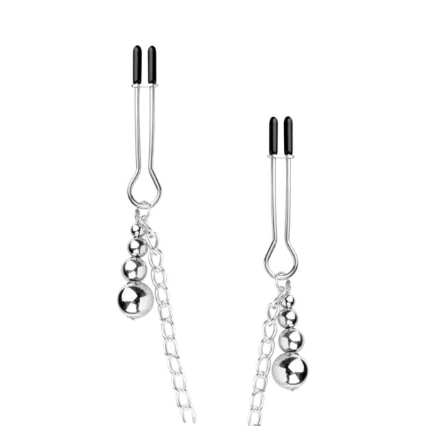 Bedroom Fantasies - Tepel- en clitorisklemmen - Zilver - Afbeelding 5