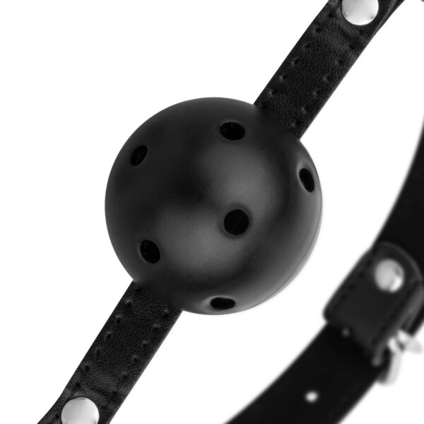 Bedroom Fantasies - Ball Gag met Tepelklemmen - Zwart - Afbeelding 7