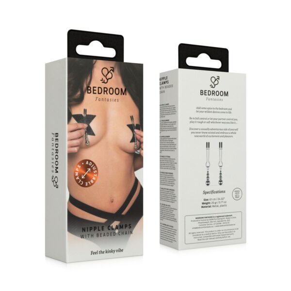 Bedroom Fantasies - Tepelklemmen - Zilver - Afbeelding 7