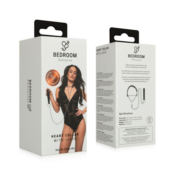 Bedroom Fantasies - Halsband met Ketting - Zilver - Afbeelding 3