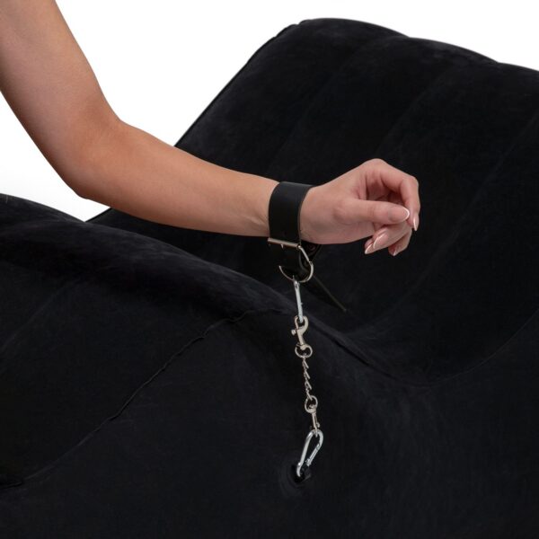 Bedroom Fantasies - The Lounger Opblaasbare Bank - Zwart - Afbeelding 3
