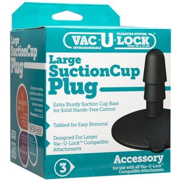 Doc Johnson - VacULock Groot - Zwart - Afbeelding 2