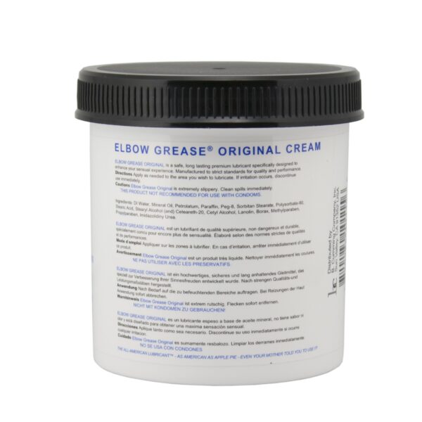 Elbow Grease - Original Cream Jar - 443 ml - Afbeelding 2