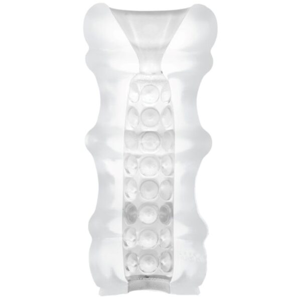 Doc Johnson - Mood ULTRASKYN Stroker Pleaser Massage Beads - Wit