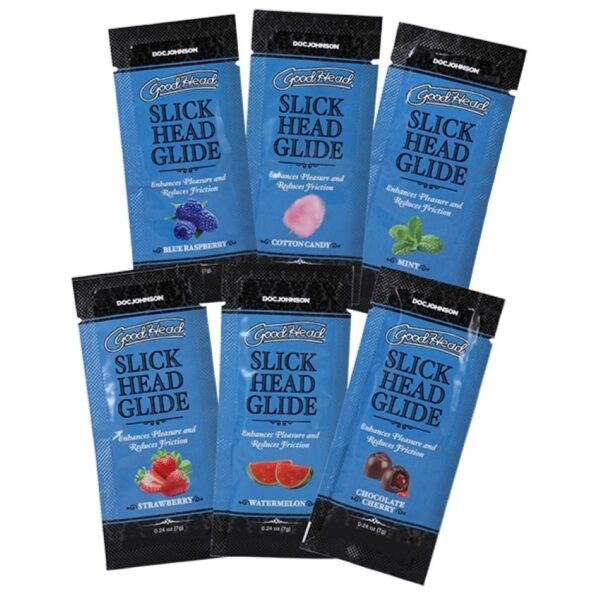 Doc Johnson - GoodHead Slick Head Glide - 6 stuks - Afbeelding 2