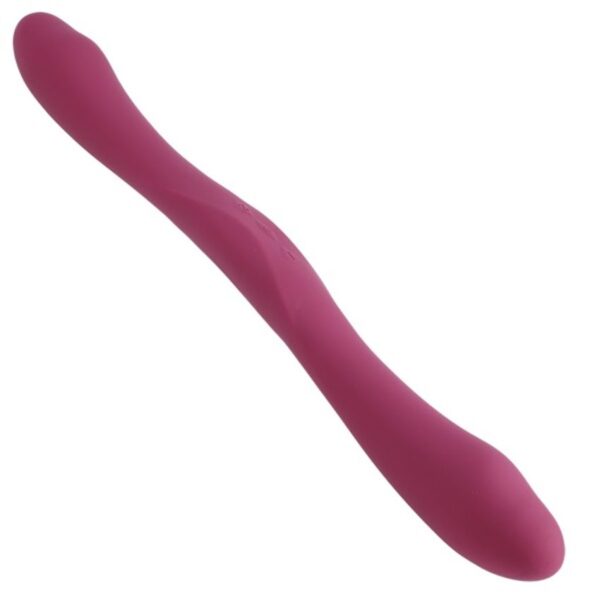 Doc Johnson - Dubbele Vibrator met Afstandsbediening - Rood - Afbeelding 2