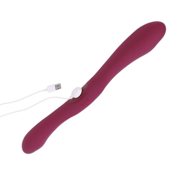 Doc Johnson - Dubbele Vibrator met Afstandsbediening - Rood - Afbeelding 7