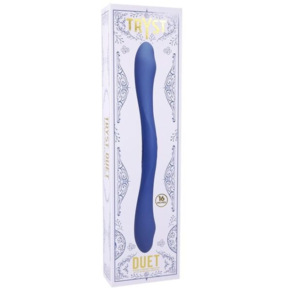 Doc Johnson - Dubbele Vibrator met Afstandsbediening - Blauw - Afbeelding 8