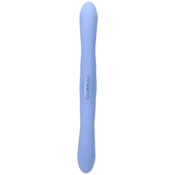 Doc Johnson - Dubbele Vibrator met Afstandsbediening - Blauw - Afbeelding 4