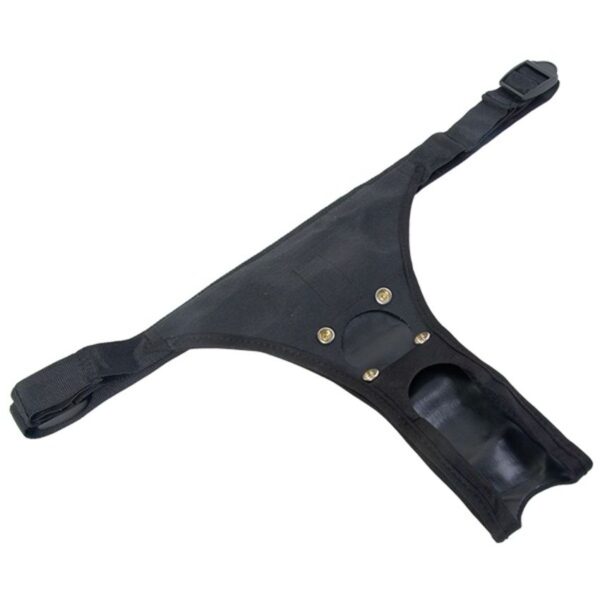 Doc Johnson - VacULock Verstelbaar Ultra Harness - Zwart - Afbeelding 2