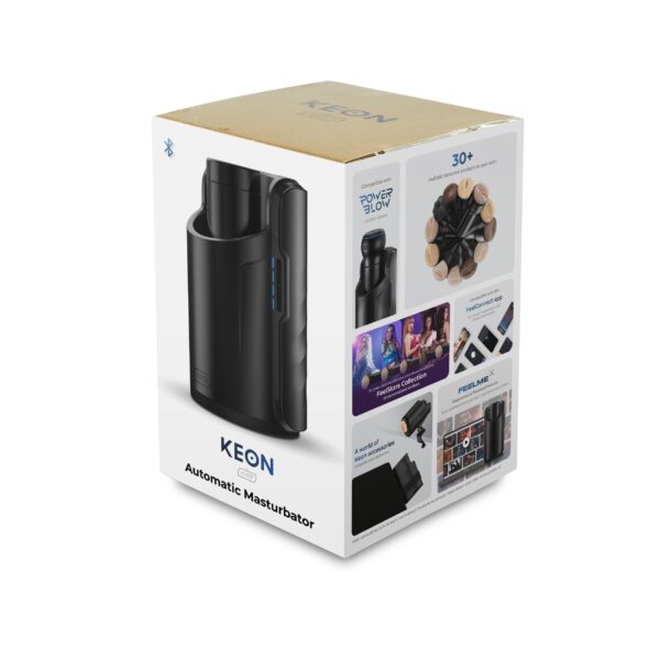 Kiiroo - Keon Combo Set Masturbator - Inclusief Feel Stroker Zwart - Afbeelding 2