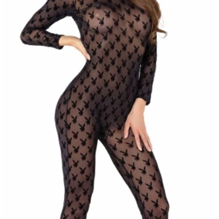 Playboy Lingerie - Playboy Bunny 2-Delige Set - Zwart