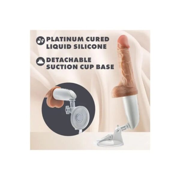 Blush Novelties - Dr Hammer Stotende Dildo - Beige - Afbeelding 12