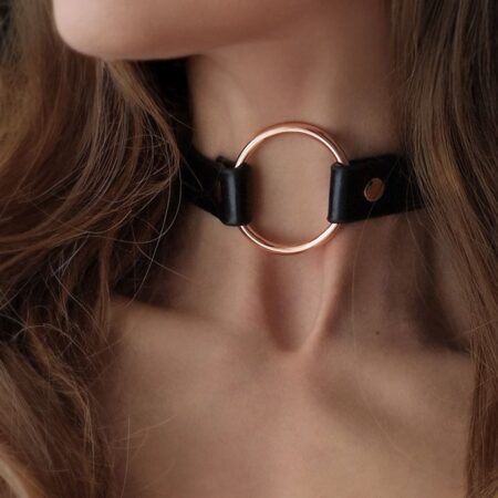 Rosy Gold - Choker - Zwart